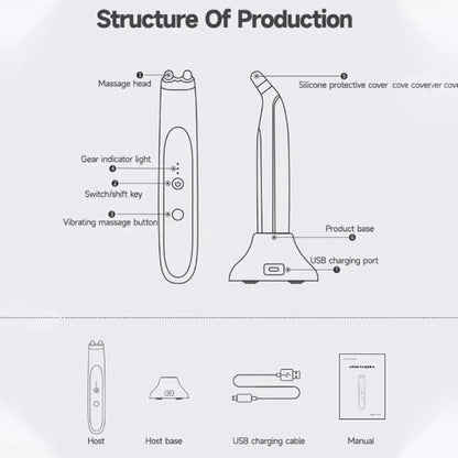 EMS Eye Massager – Microcurrent Device for Wrinkles & Eye Bags