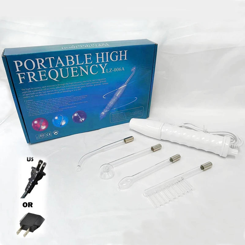 Skin Care 4 in 1 Electrotherapy Wand – Facial Therapy Device
