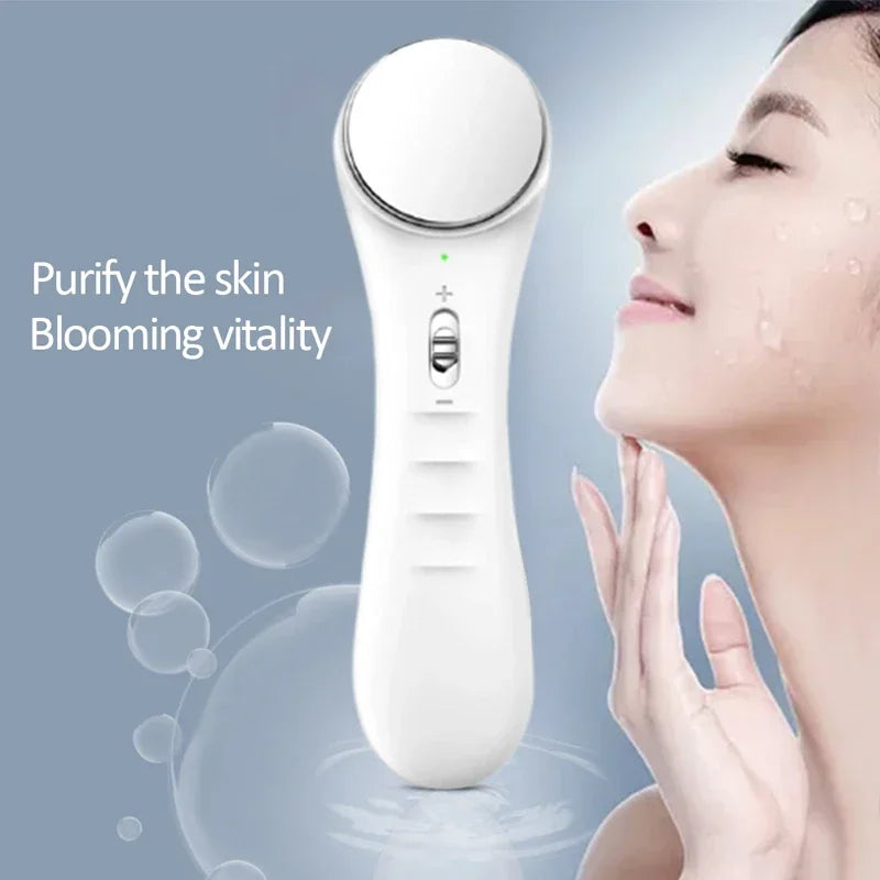 Electric Facial Beauty Device – Ultrasonic Anti-aging Skin Massager