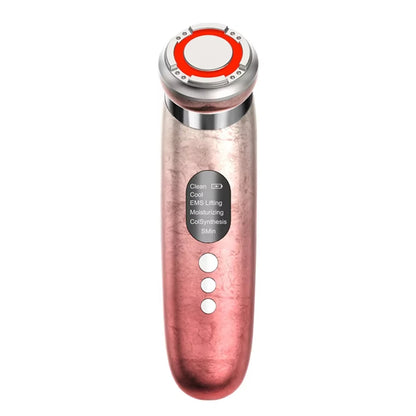 Anti-wrinkle EMS Beauty Instrument – Red & Blue Light Facial Device