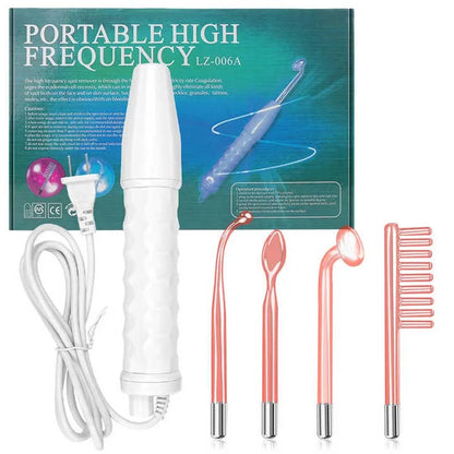 Skin Care 4 in 1 Electrotherapy Wand – Facial Therapy Device