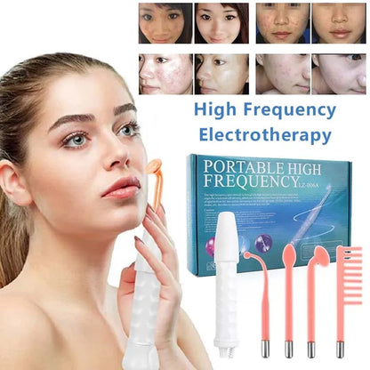 Skin Care 4 in 1 Electrotherapy Wand – Facial Therapy Device