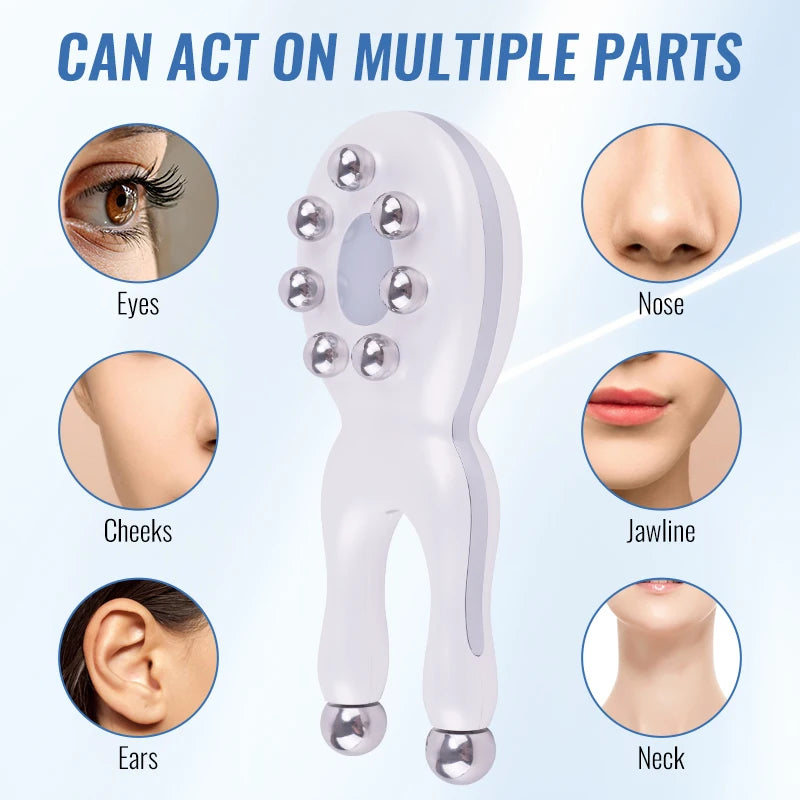 7 in 1 Face Lifting Device – EMS LED Facial & Neck Massager