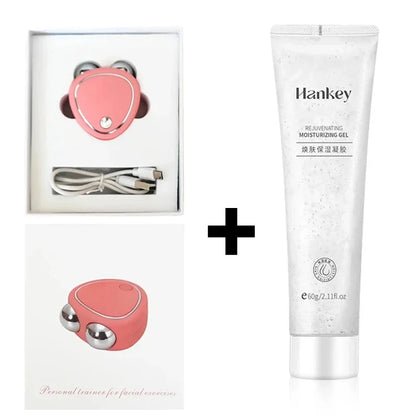 Electric Facial Lifting Roller – EMS Skin Tightening Massager