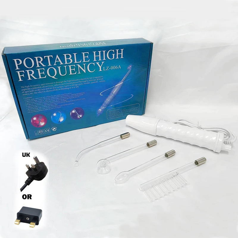 Skin Care 4 in 1 Electrotherapy Wand – Facial Therapy Device