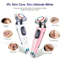 Ultrasonic RF Beauty Device – LED Photon & Microcurrent Massager