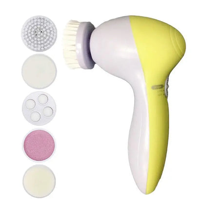 Electric Facial Cleaner 5 in 1 – Face Brush & Blackhead Massager