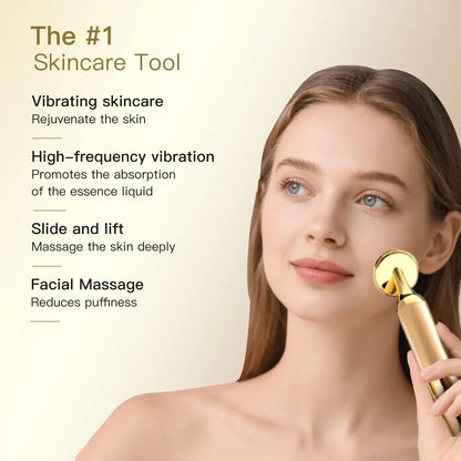 Electric Facial Beauty Device – Face Lifting & Eye Massage Tool
