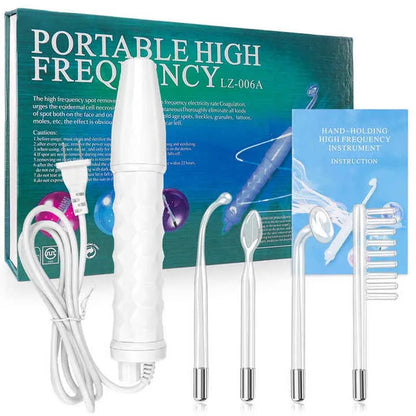 Skin Care 4 in 1 Electrotherapy Wand – Facial Therapy Device