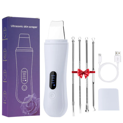Electric Vacuum Blackhead Remover – EMS Ultrasonic Skin Scrubber