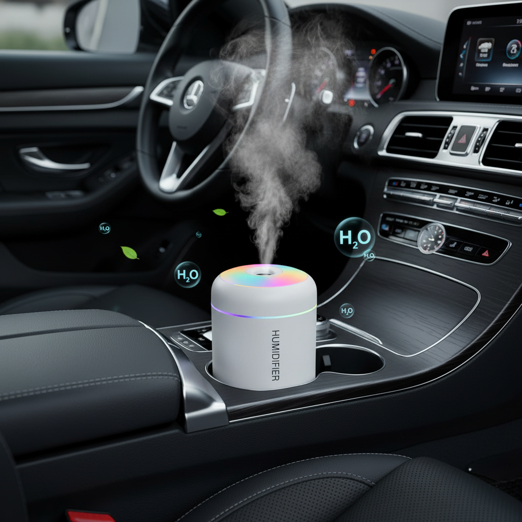 LumiMist™ Mini Car Humidifier
